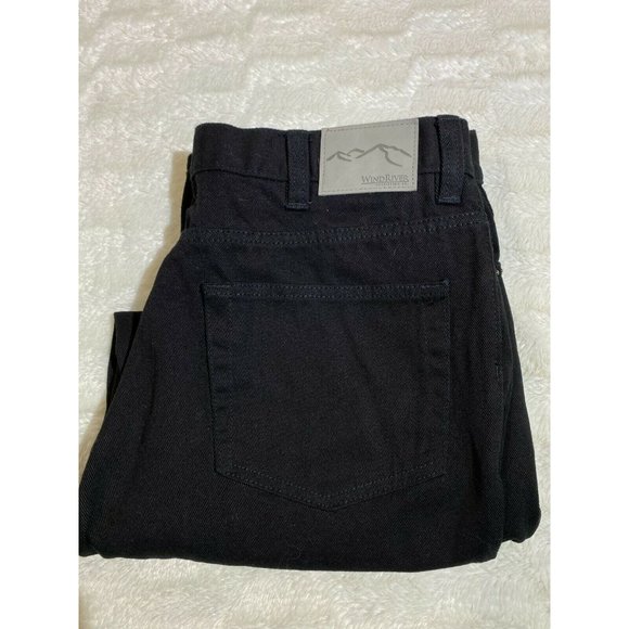 Windriver Mens Black Jeans 38x30 (37x28 measured) - Picture 2 of 12